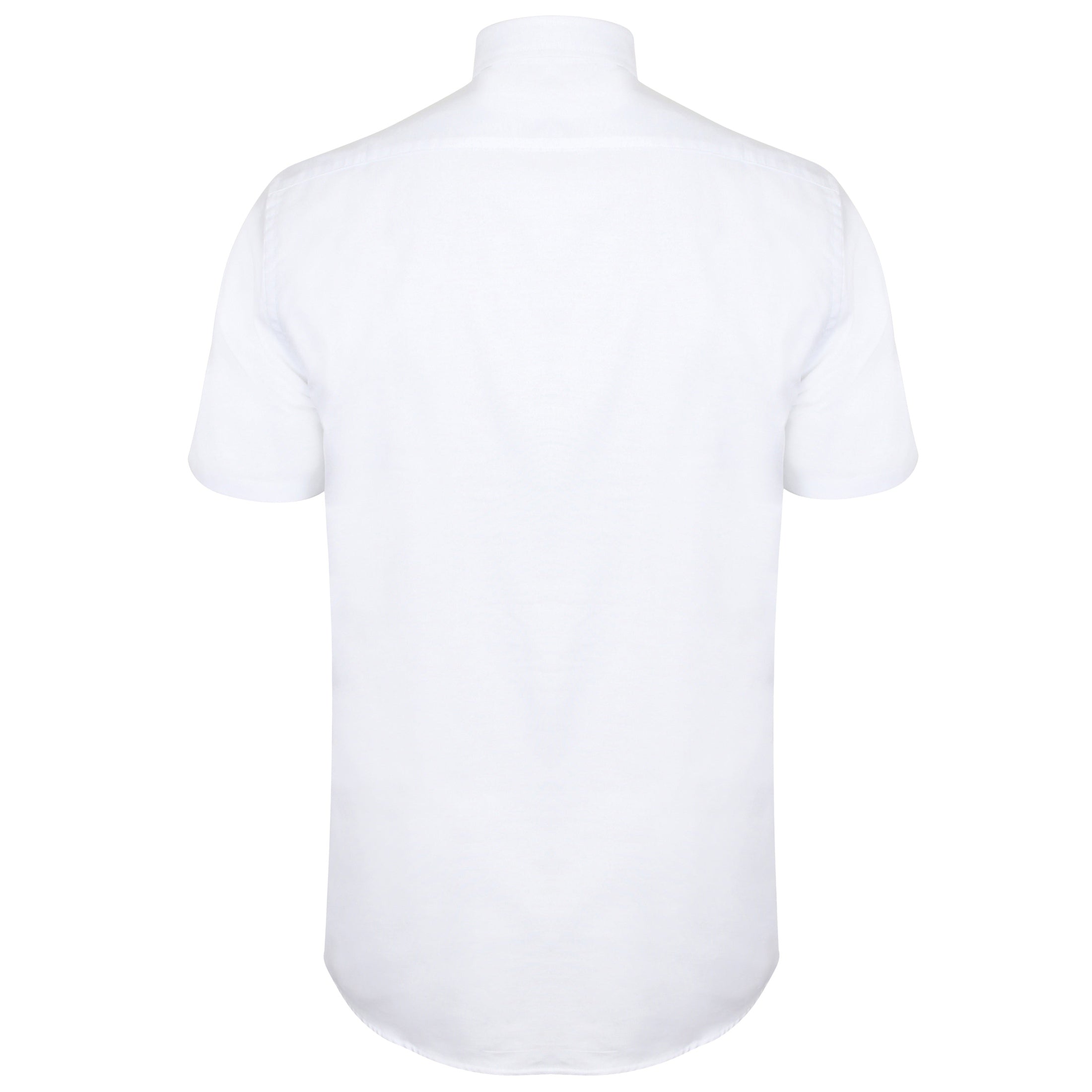 Henbury Modern Short Sleeve Oxford Shirt