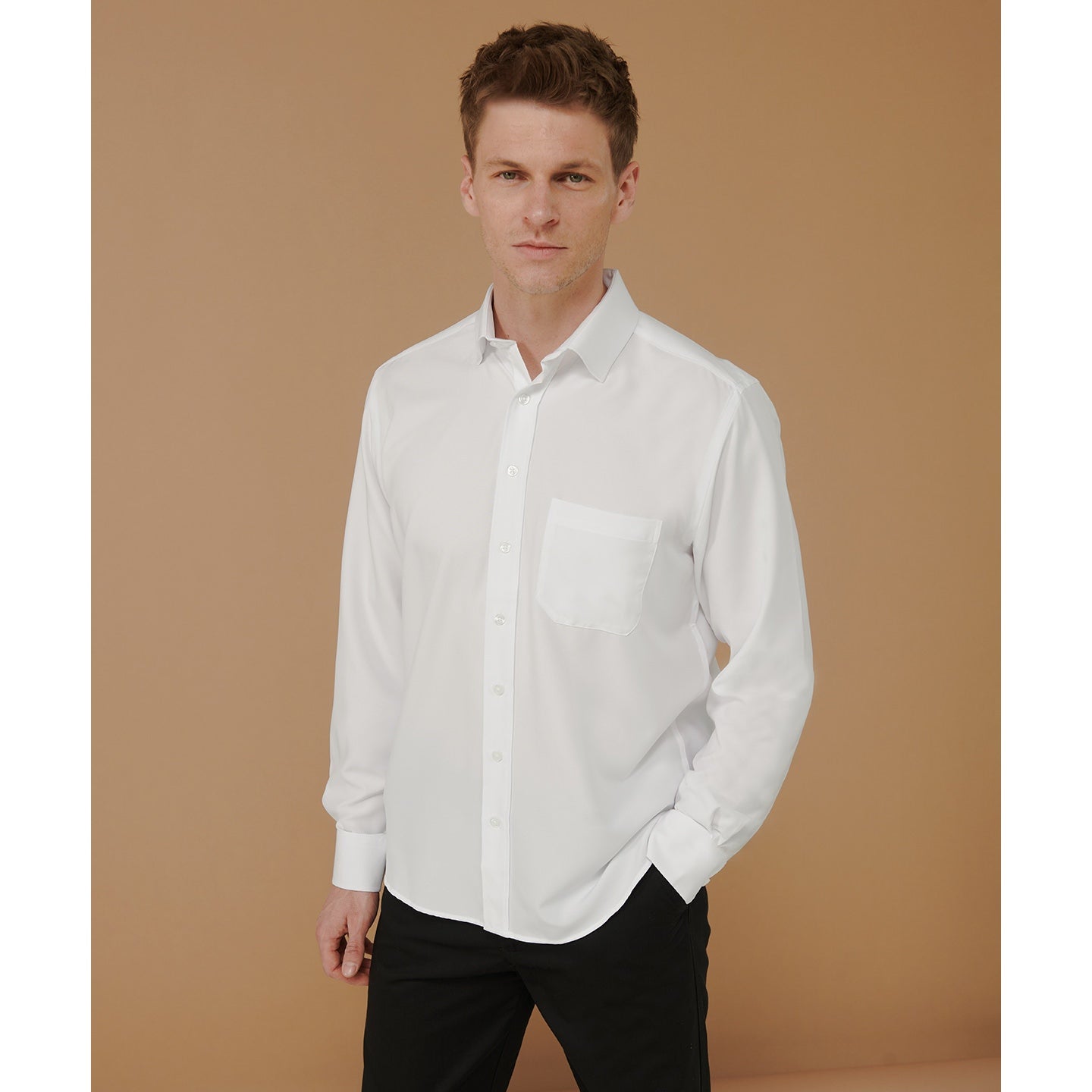 Henbury Wicking Antibacterial Long Sleeve Shirt