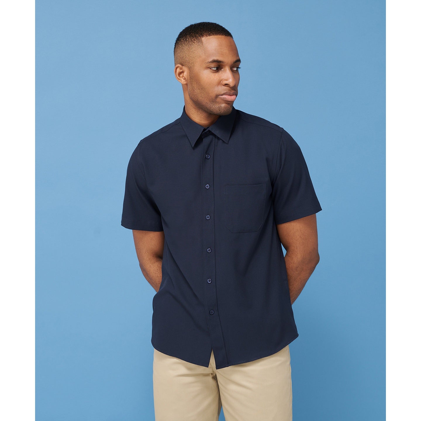 Henbury Wicking Antibacterial Short Sleeve Shirt