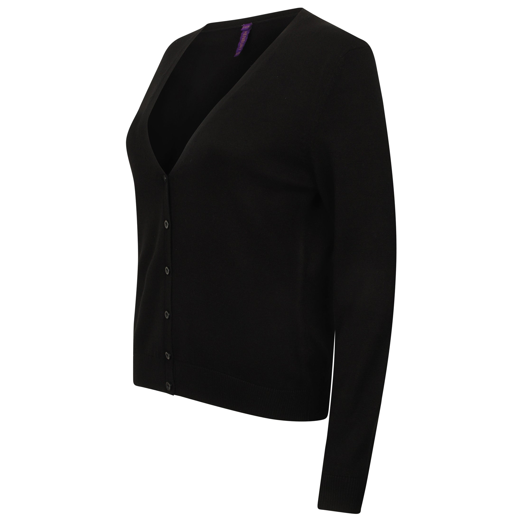 Henbury Women's V-Neck Cardigan