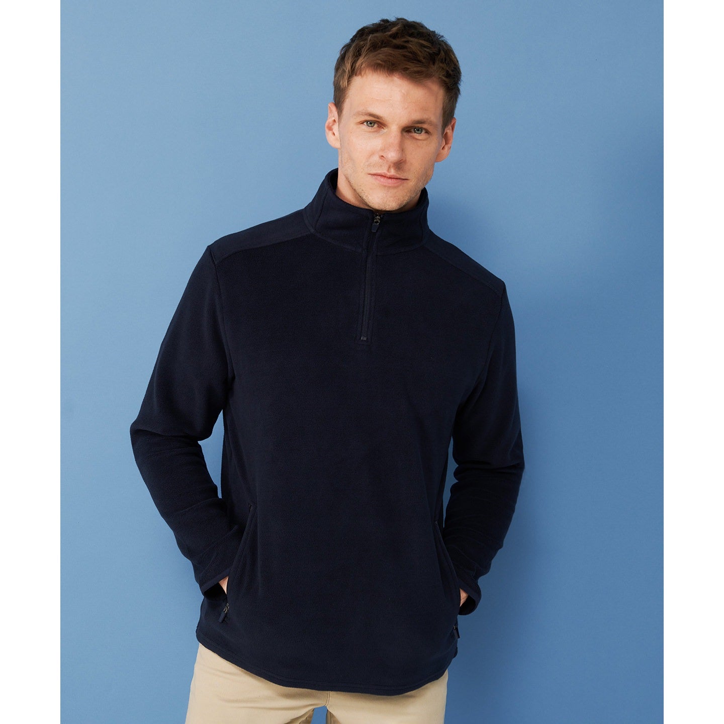 Henbury ¼ Zip Microfleece Jacket