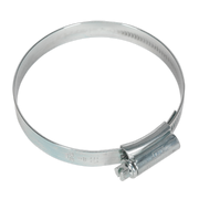 Sealey HI-GRIP® Hose Clip Zinc Plated Ø60-80mm Pack of 10