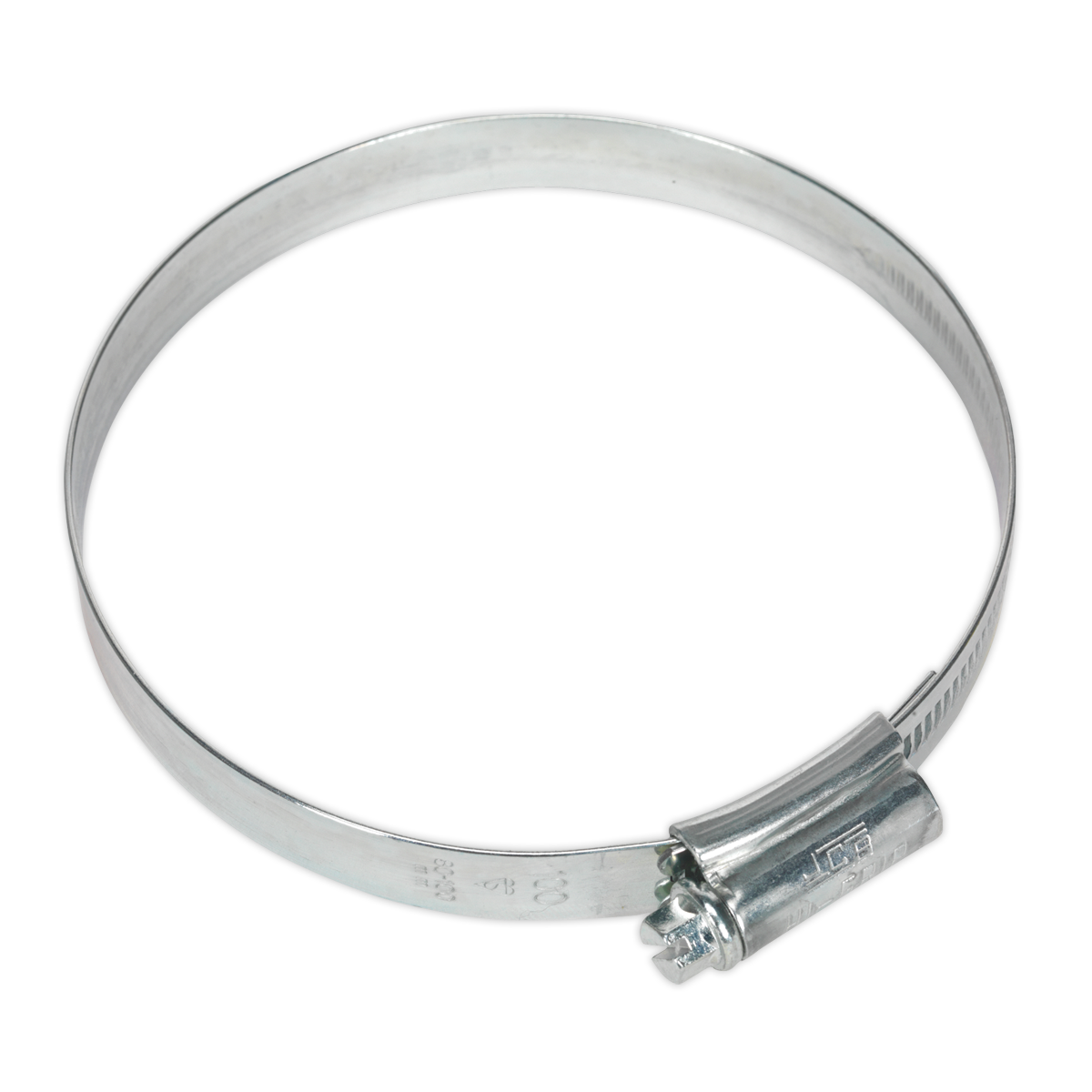 Sealey HI-GRIP® Hose Clip Zinc Plated Ø80-100mm Pack of 10