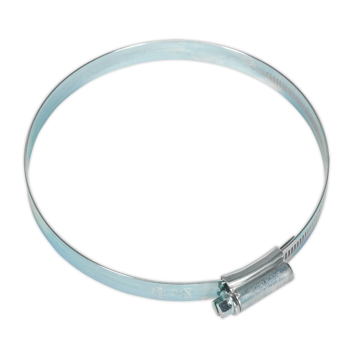 Sealey HI-GRIP® Hose Clip Zinc Plated Ø90-120mm Pack of 10
