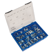 Sealey HI-GRIP® Hose Clip Assortment 81pc Sizes Ø9.5-55mm