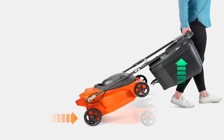 Flymo 36V EasiStore 380R - Smart, Cordless Lawn Mower with Quick-Adjust Cutting Heights