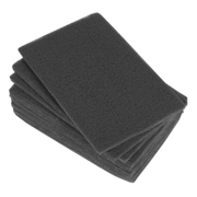 Sealey Abrasive Finishing Pad 150 x 230mm Ultra-Fine Pack of 10