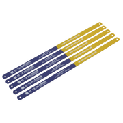 Sealey Hacksaw Blade 300mm HSS Bi-Metal 18tpi Pack of 5