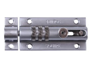 Squire CombiBolt 3 Re-Codable Locking Bolt Chrome 92mm