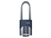 Squire Vulcan Long Boron Shackle Combination Padlock 50mm