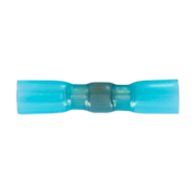 Sealey Heat Shrink Butt Connector with Crimp & Solder Blue Pack of 25