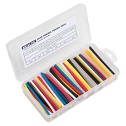 Sealey Heat Shrink Tubing Assortment 95pc 100mm Mixed Colours