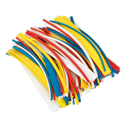 Sealey Heat Shrink Tubing Mixed Colours 200mm 100pc
