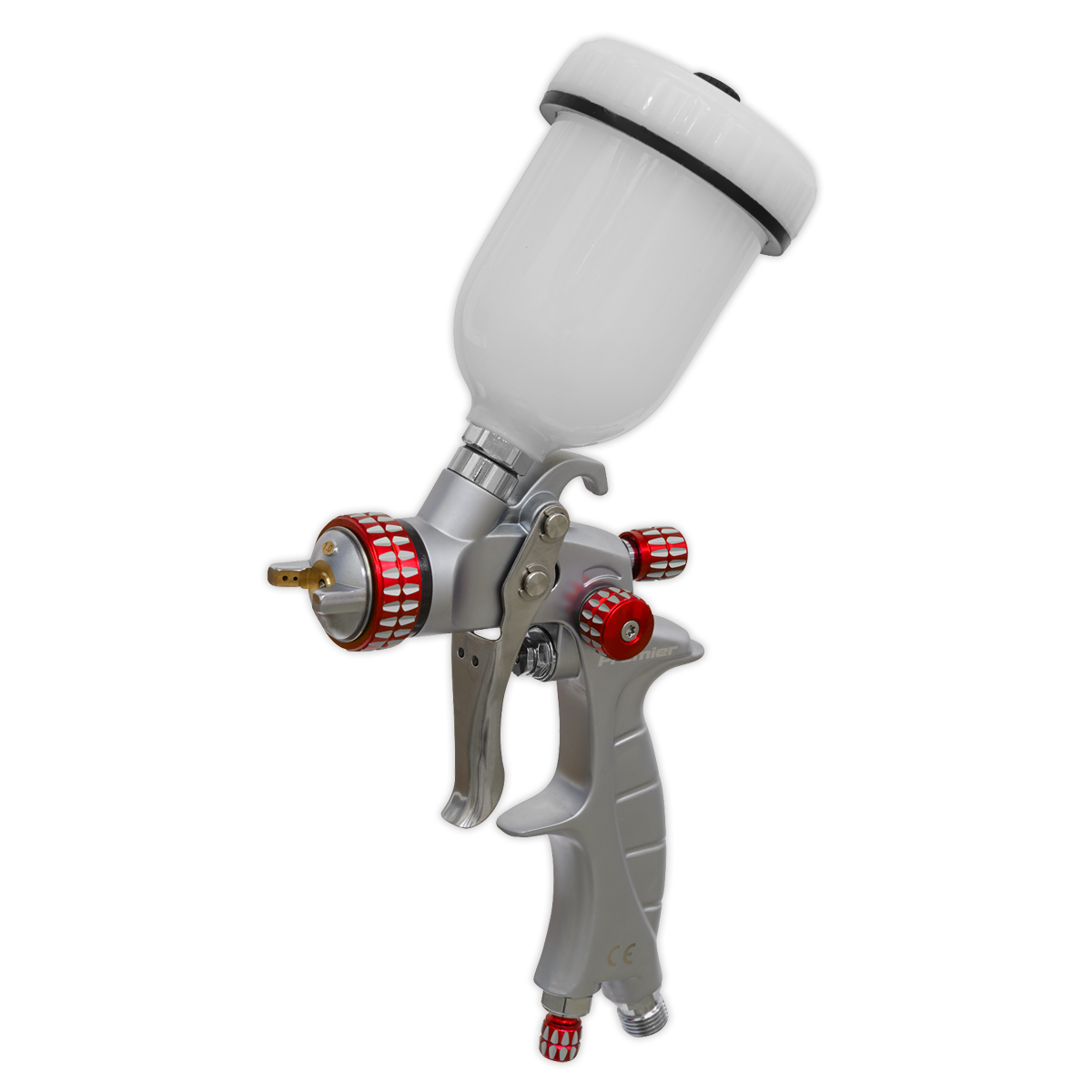 Sealey HVLP Gravity Feed Touch-Up Spray Gun - 1mm Set-Up