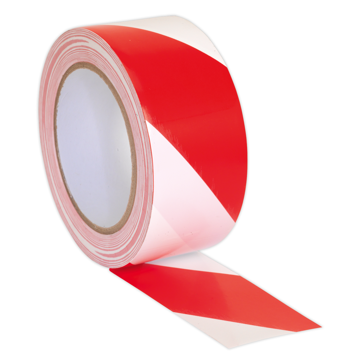 Sealey Hazard Warning Tape 50mm x 33m Red/White