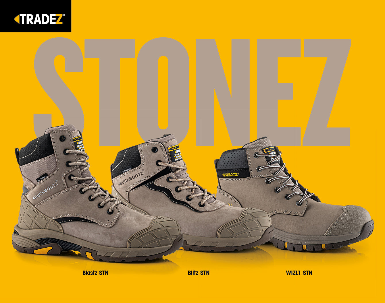 WIZL1 Wizardz Lace Boot - Stone