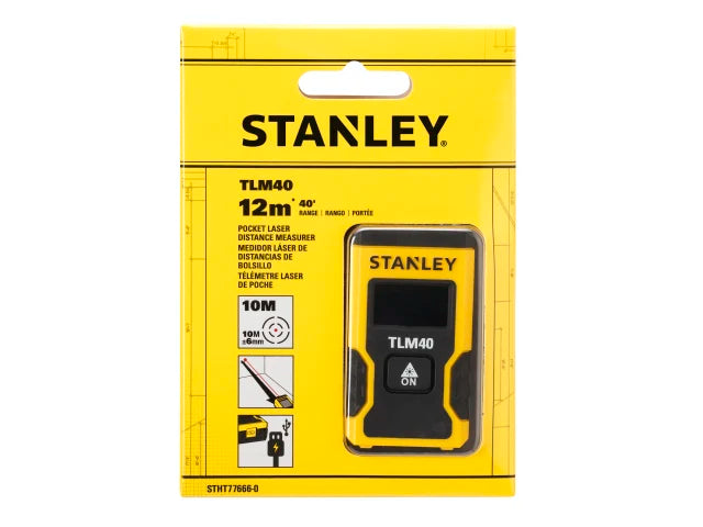 STANLEY® Intelli Tools TLM 40 Laser Distance Measure
