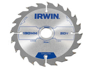 IRWIN® Construction Circular Saw Blade 130 x 20mm x 20T ATB