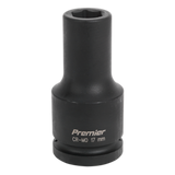 Sealey Impact Socket 17mm Deep 3/4"Sq Drive