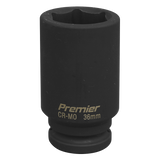Sealey Impact Socket 36mm Deep 3/4"Sq Drive