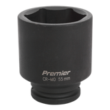 Sealey Impact Socket 55mm Deep 3/4"Sq Drive