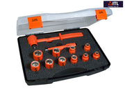 ITL Insulated Insulated Socket Set of 12 1/2in Drive