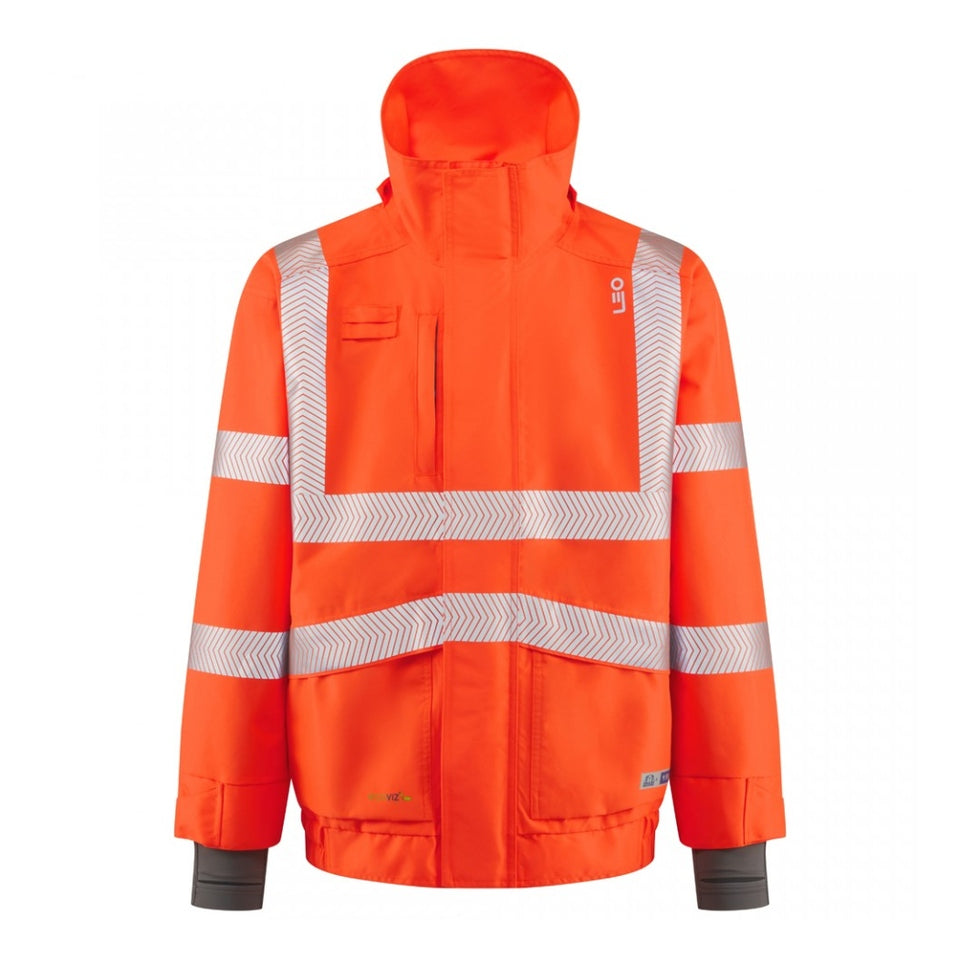 Leo Workwear DARTMOOR Leo EcoViz 15K Performance + Breathable Bomber Jacket
