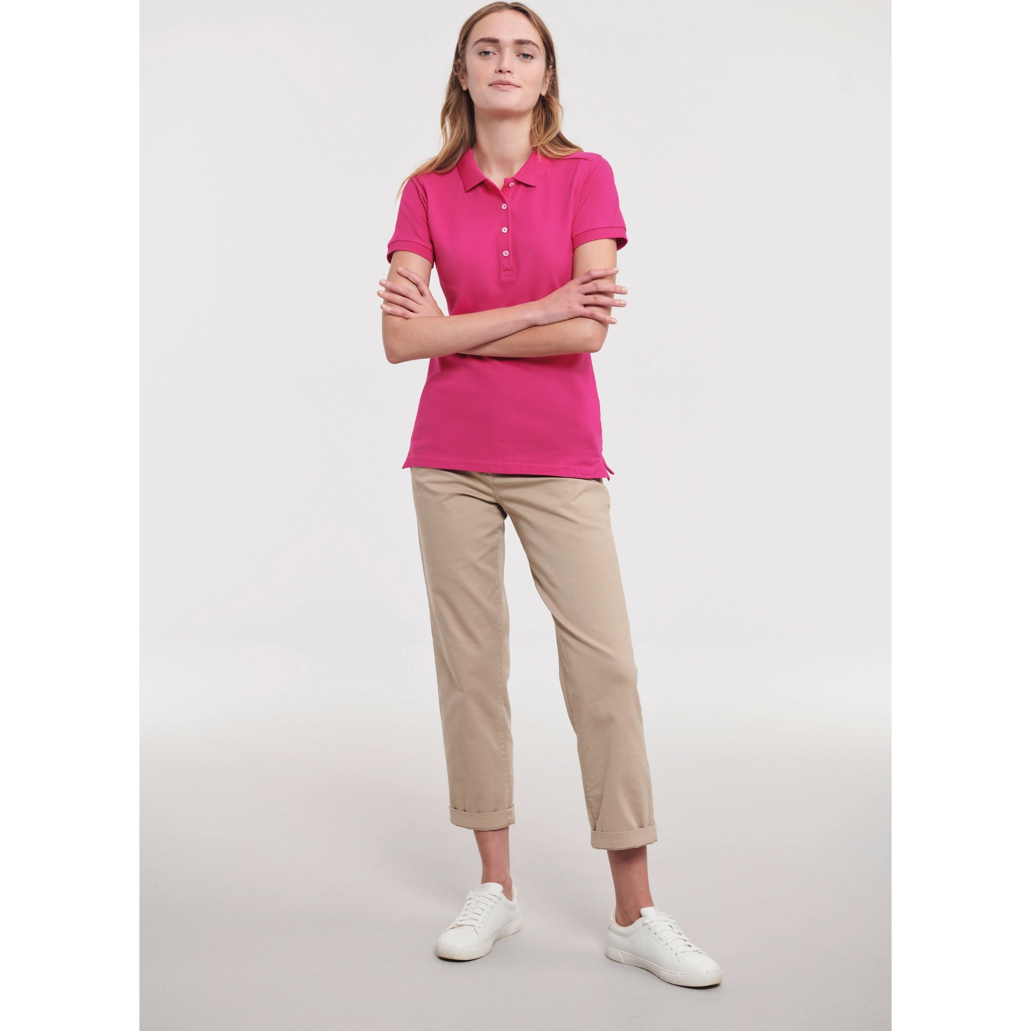 Russell Europe Women's Stretch Polo