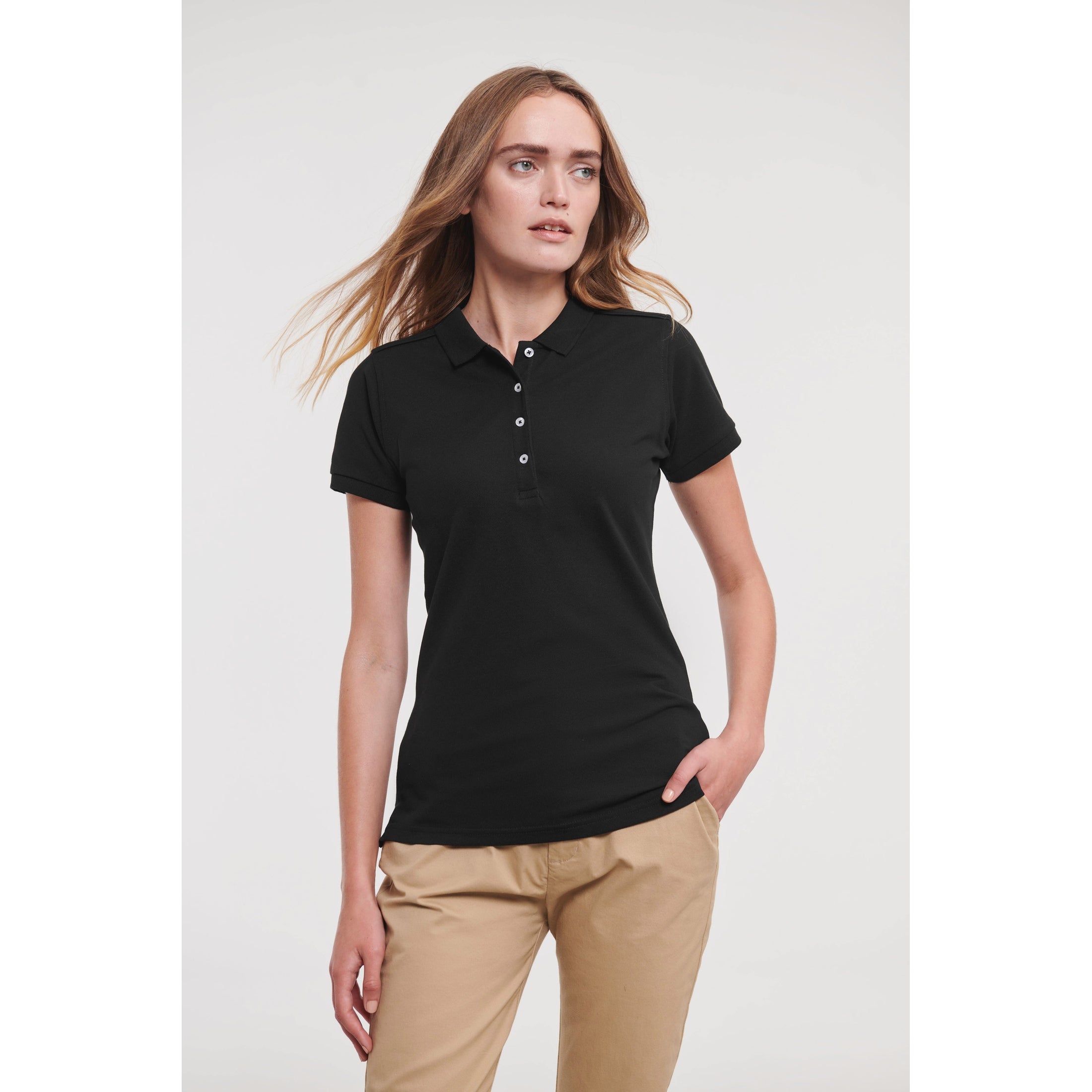 Russell Europe Women's Stretch Polo