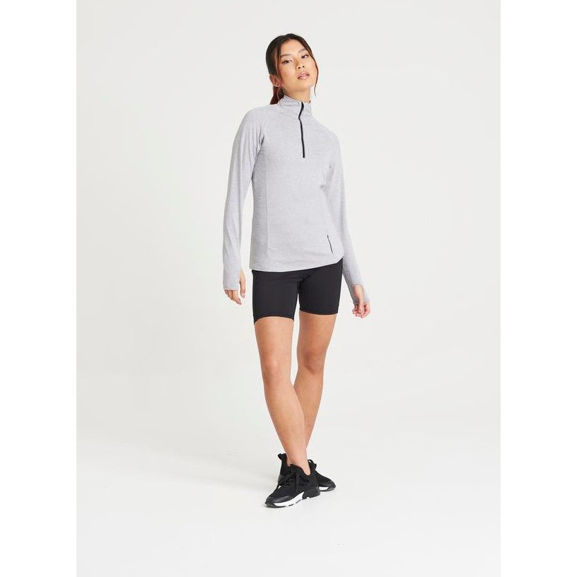 Awdis Just Cool Women's Cool Flex Long Half-Zip Top