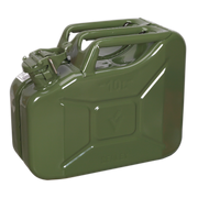 Sealey Jerry Can 10L - Green