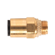 Sealey Brass SuperThread Straight Adaptor 6mm x 1/8"BSP Pack of 2 (John Guest Speedfit® - RM010611)