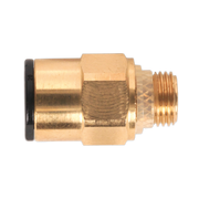 Sealey Brass SuperThread Straight Adaptor 8mm x 1/8"BSP Pack of 2 (John Guest Speedfit® - RM010811)