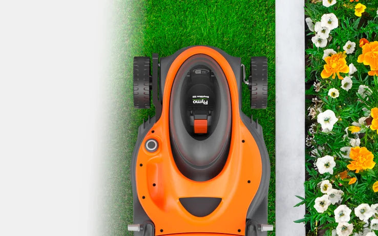 Flymo 18V SimpliMow 320 – Compact, Battery-Powered Mower with Brushless Motor