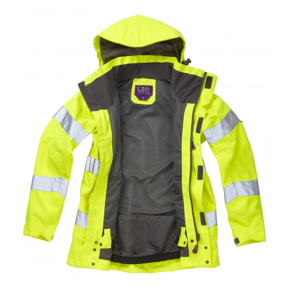 Leo Workwear ROSEMOOR Leo EcoViz 10K Performance+ Breathable Women's Jacket