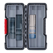 Bosch Professional 30-Piece Jigsaw Blade Set for Wood and Metal - T 119 BO (10x), T 111 C (10x), T 118 A (10x)