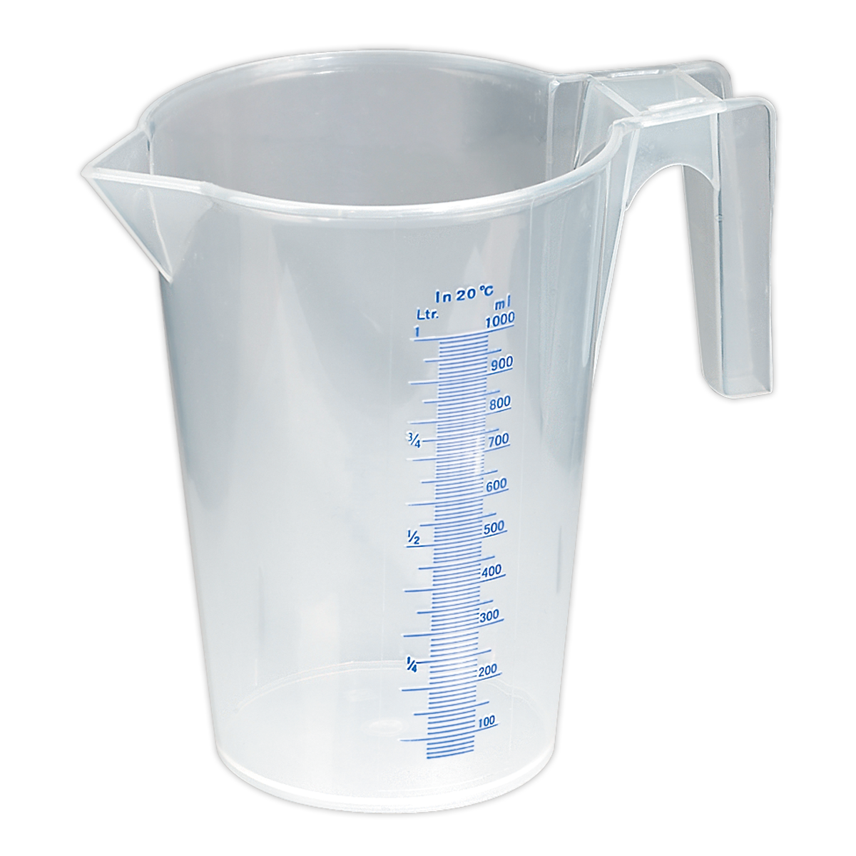 Sealey Measuring Jug Translucent 1L