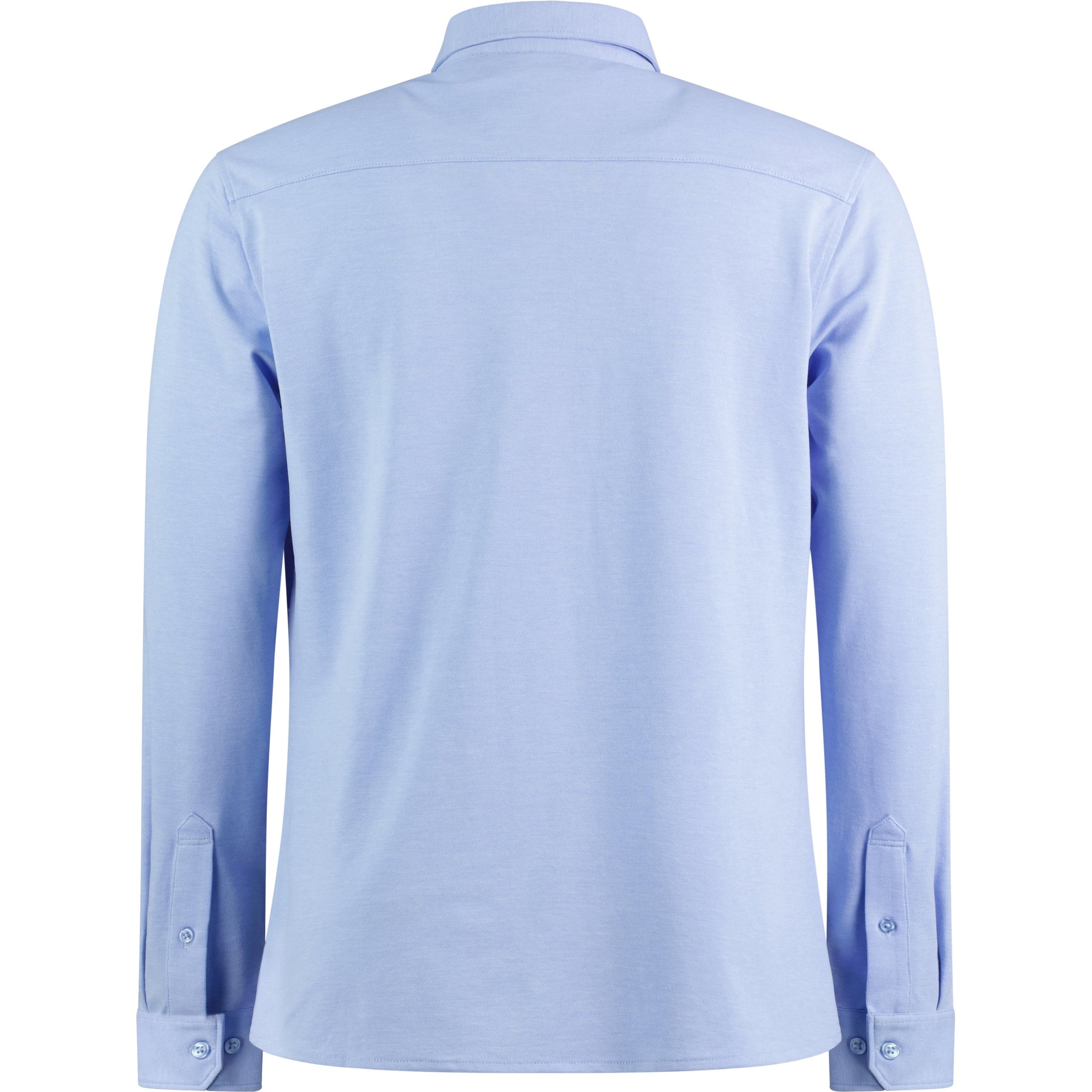 Kustom Kit Long Sleeve Superwash® 60° Piqué Shirt (Tailored Fit)