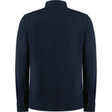 Kustom Kit Long Sleeve Superwash® 60° Piqué Shirt (Tailored Fit)