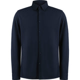 Kustom Kit Long Sleeve Superwash® 60° Piqué Shirt (Tailored Fit)
