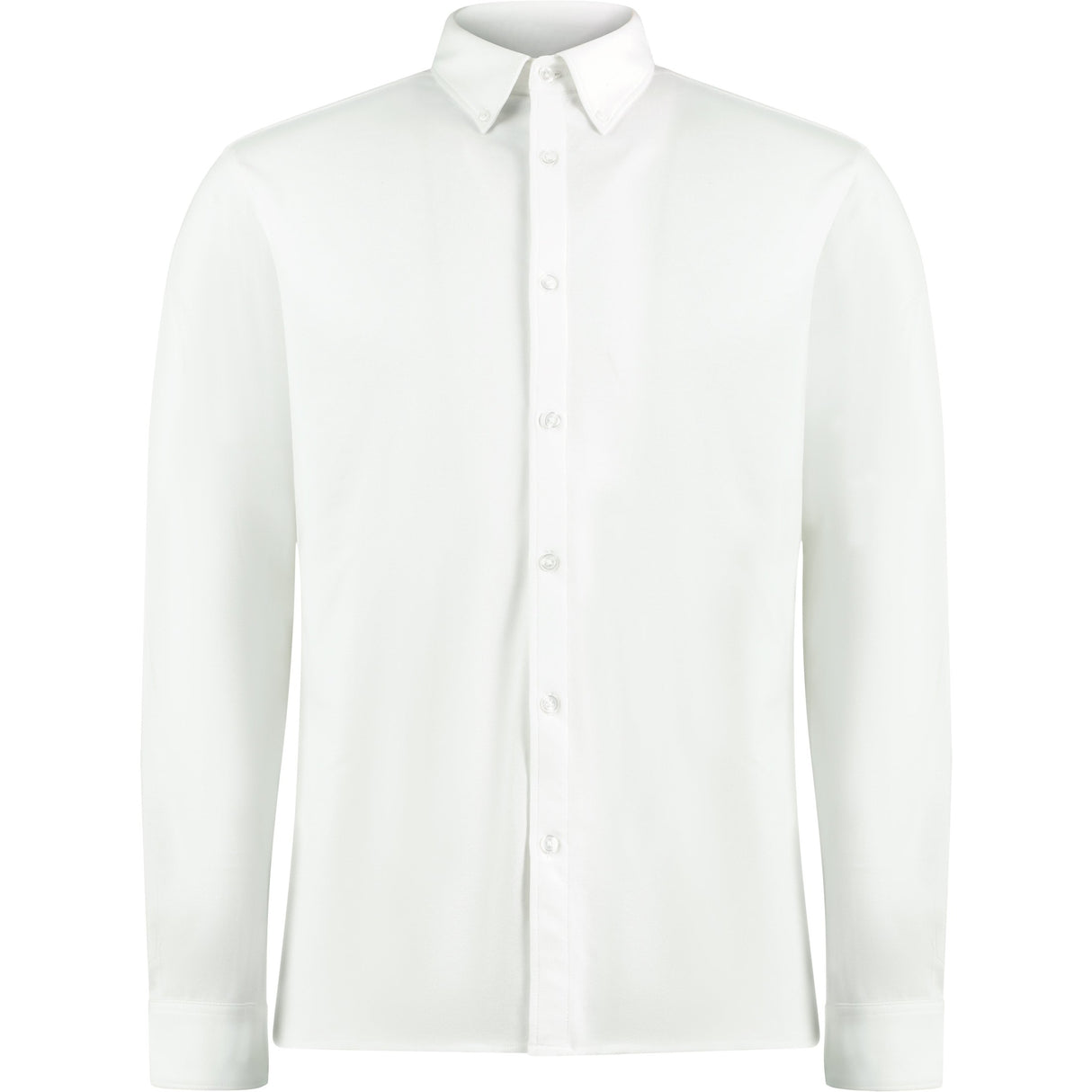 Kustom Kit Long Sleeve Superwash® 60° Piqué Shirt (Tailored Fit)