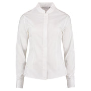 Kustom Kit Women's Mandarin Collar Shirt Long-Sleeved (Tailored Fit)