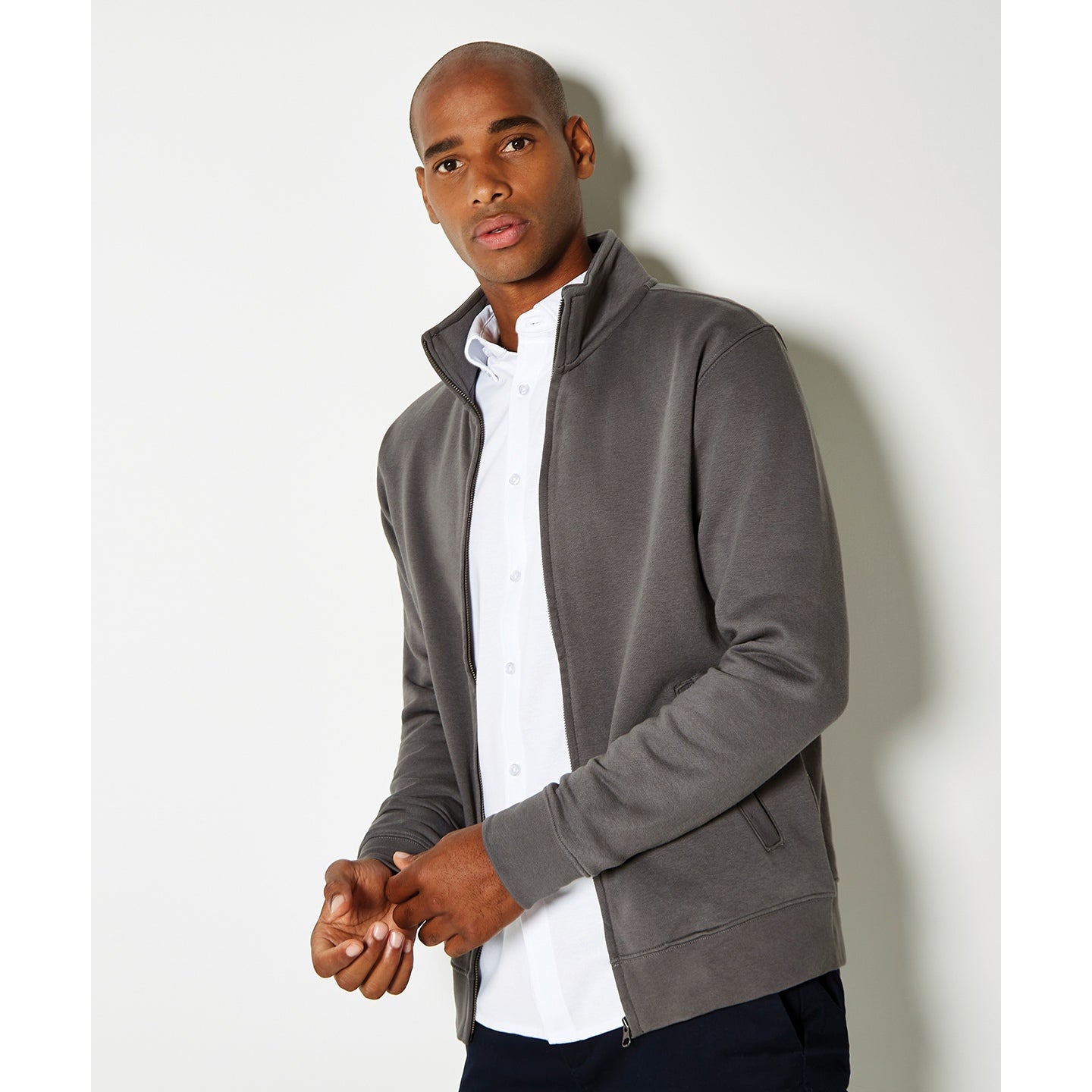 Kustom Kit Regular Fit Zipped Sweatshirt