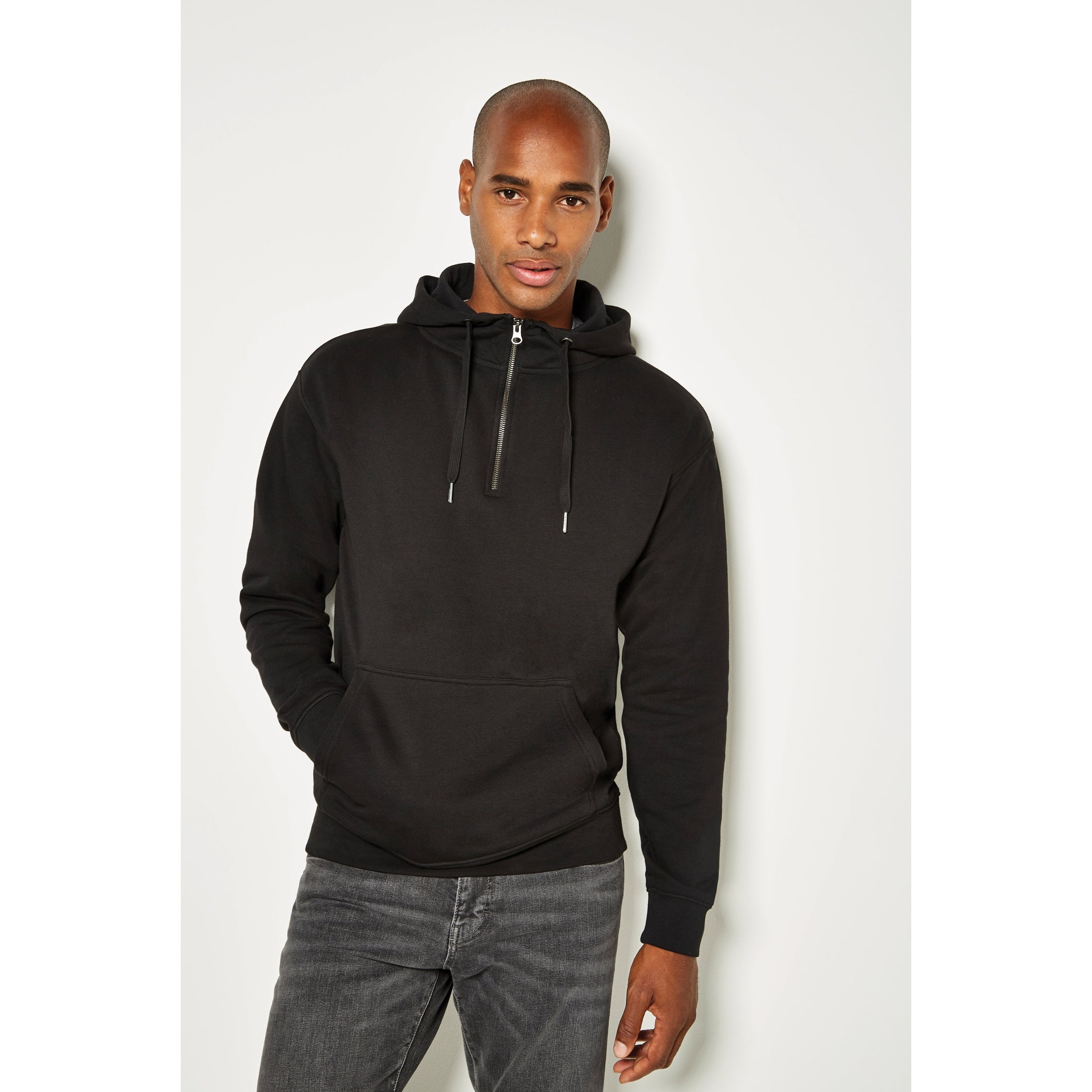 Kustom Kit Regular Fit 1/4 Zip Hoodie
