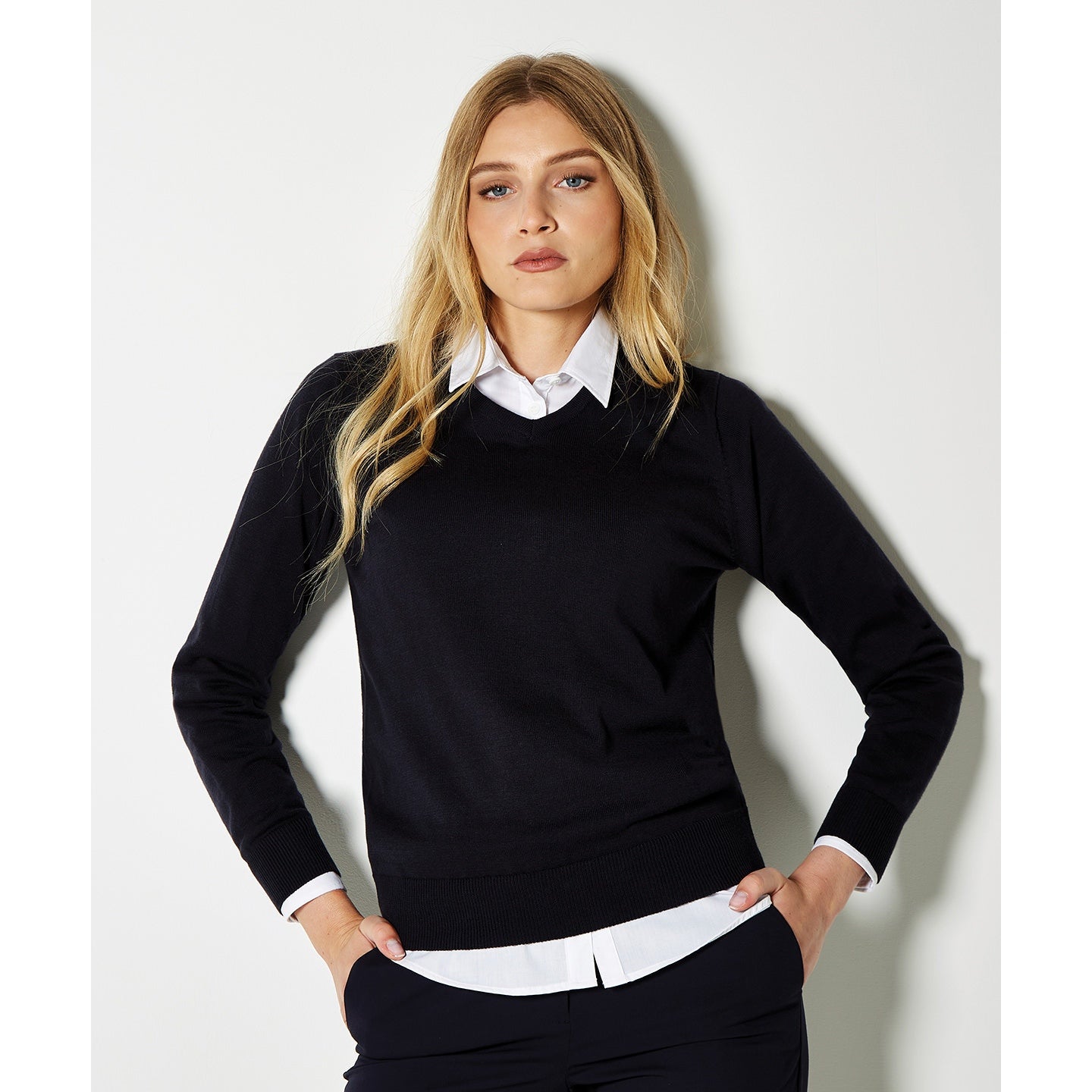 Kustom Kit Women's Arundel Sweater Long Sleeve (Classic Fit)