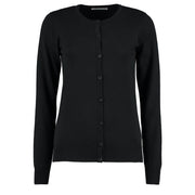 Kustom Kit Women's Arundel Crew Neck Cardigan Long Sleeve (Classic Fit)