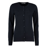 Kustom Kit Women's Arundel Crew Neck Cardigan Long Sleeve (Classic Fit)