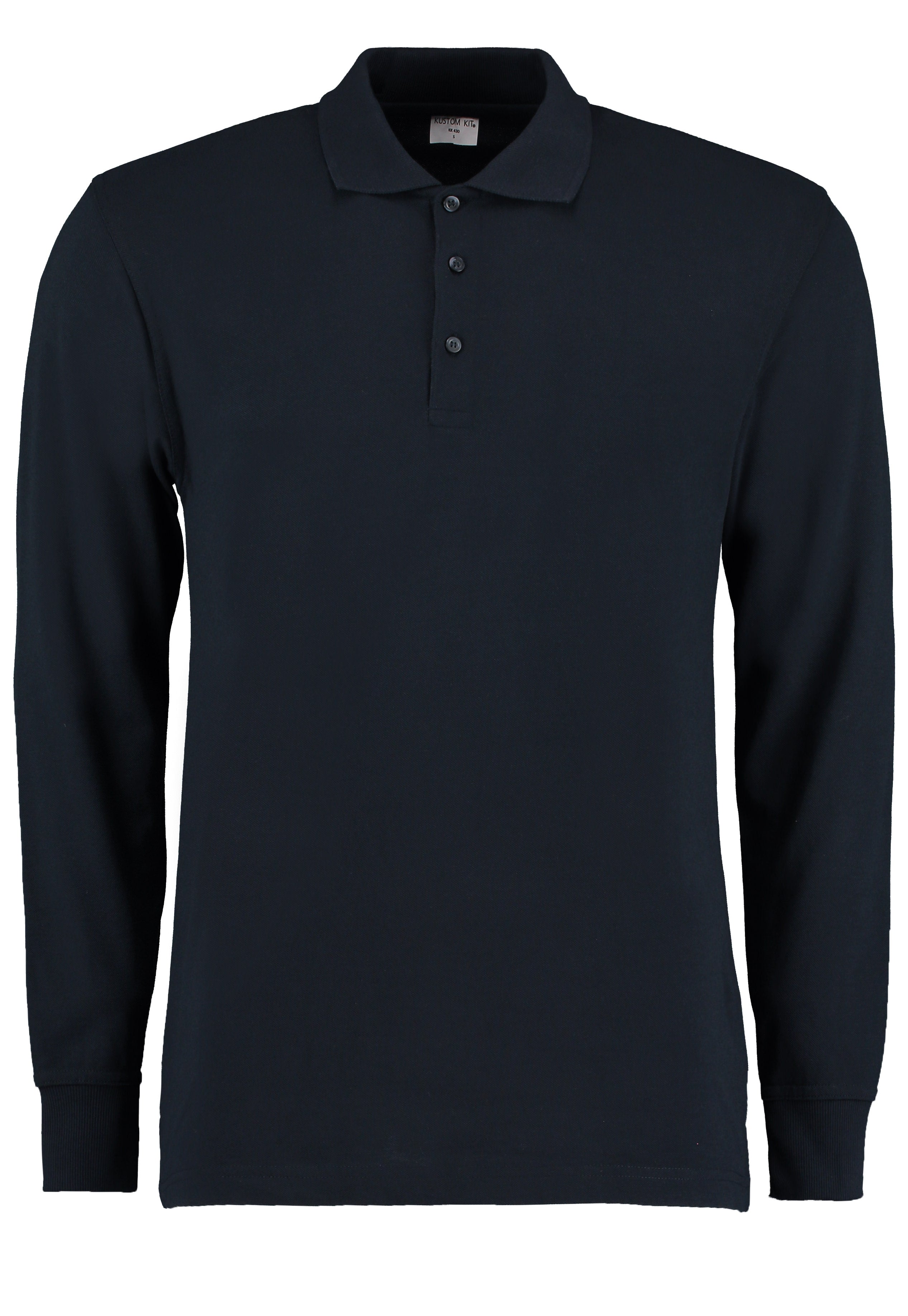 Kustom Kit Piqué Polo Long-Sleeved (Classic Fit)