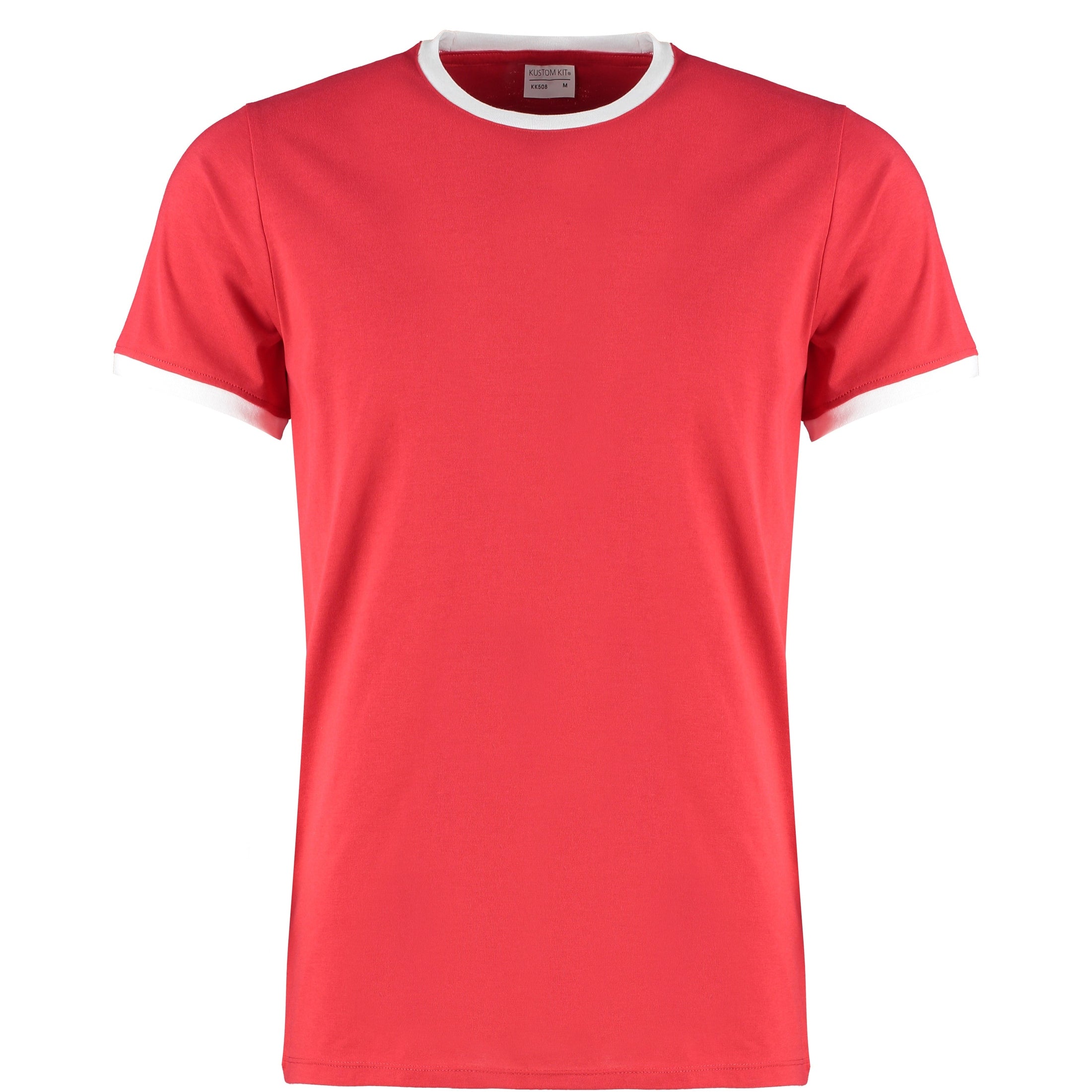 Kustom Kit Fashion Fit Ringer Tee