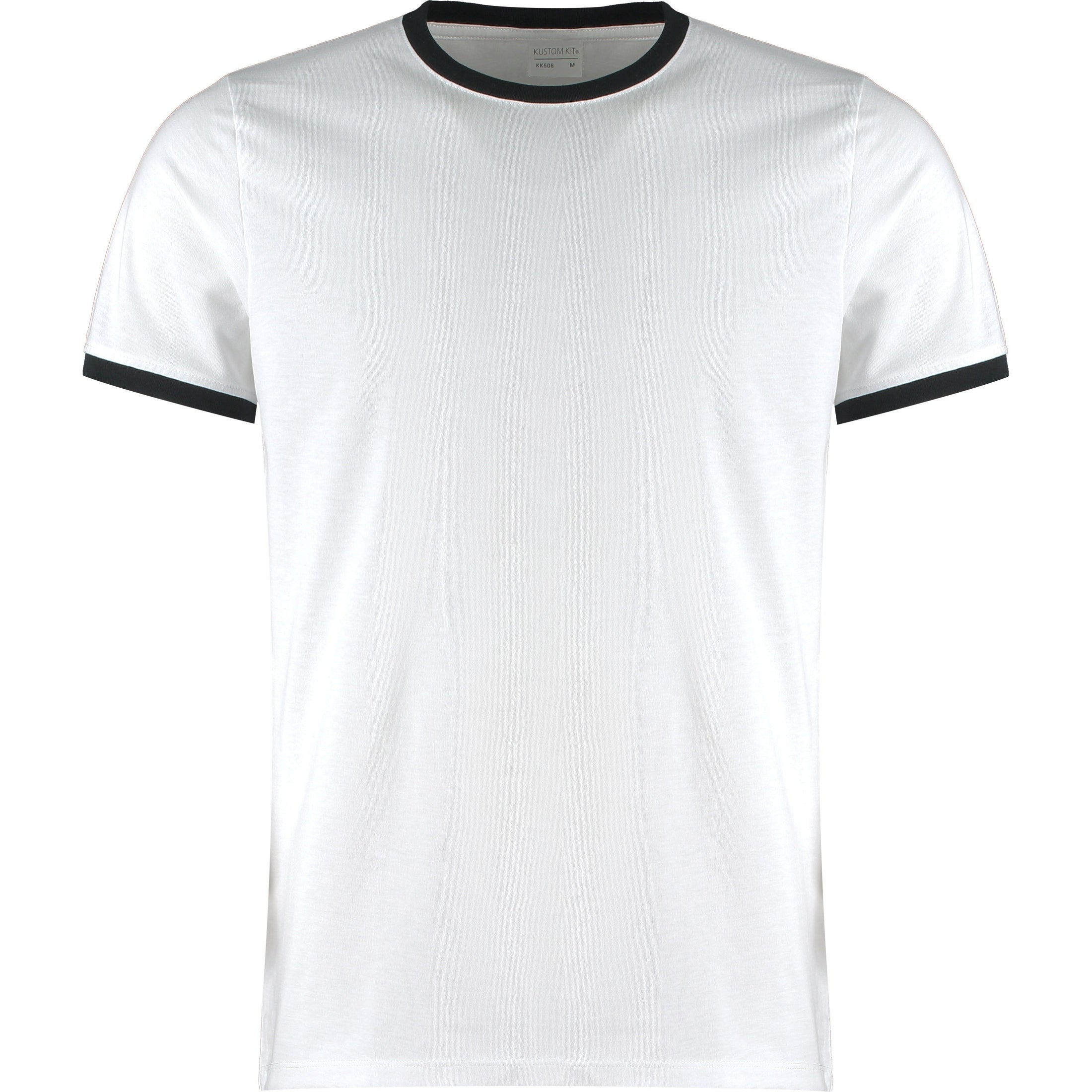 Kustom Kit Fashion Fit Ringer Tee